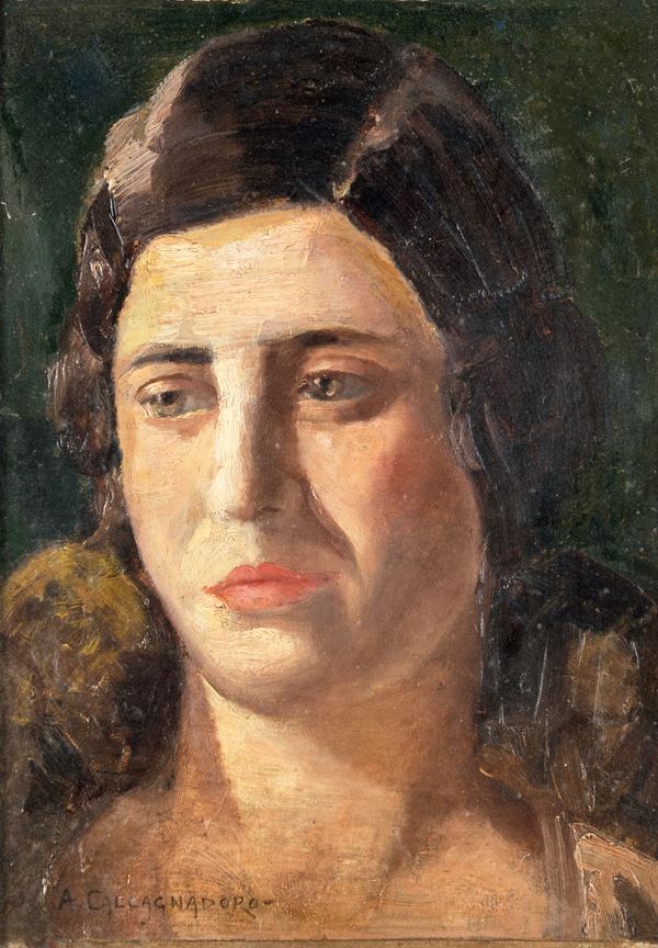 Antonino Calcagnadoro - Ritratto femminile