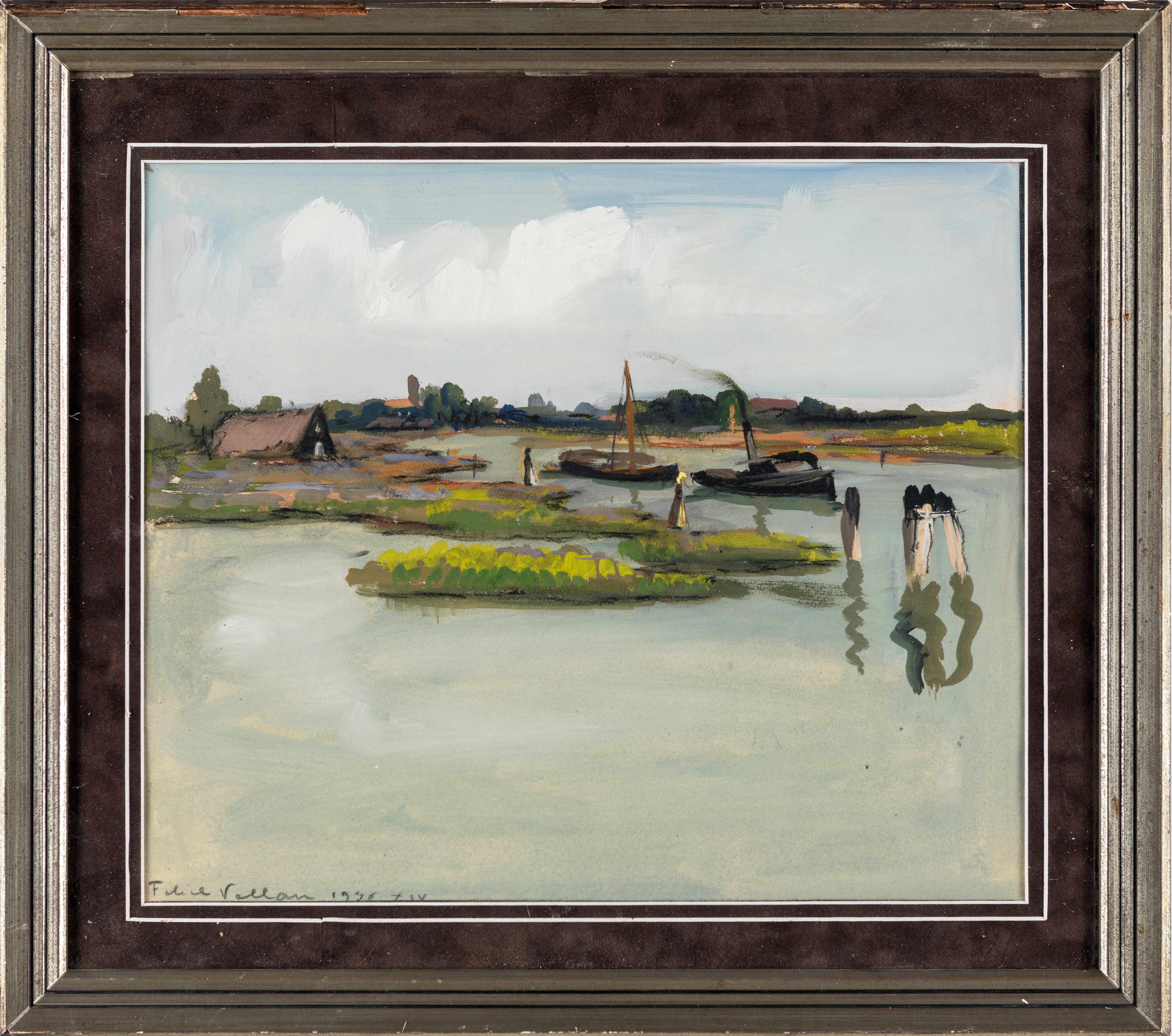 Felice Vellan - Laguna Veneta