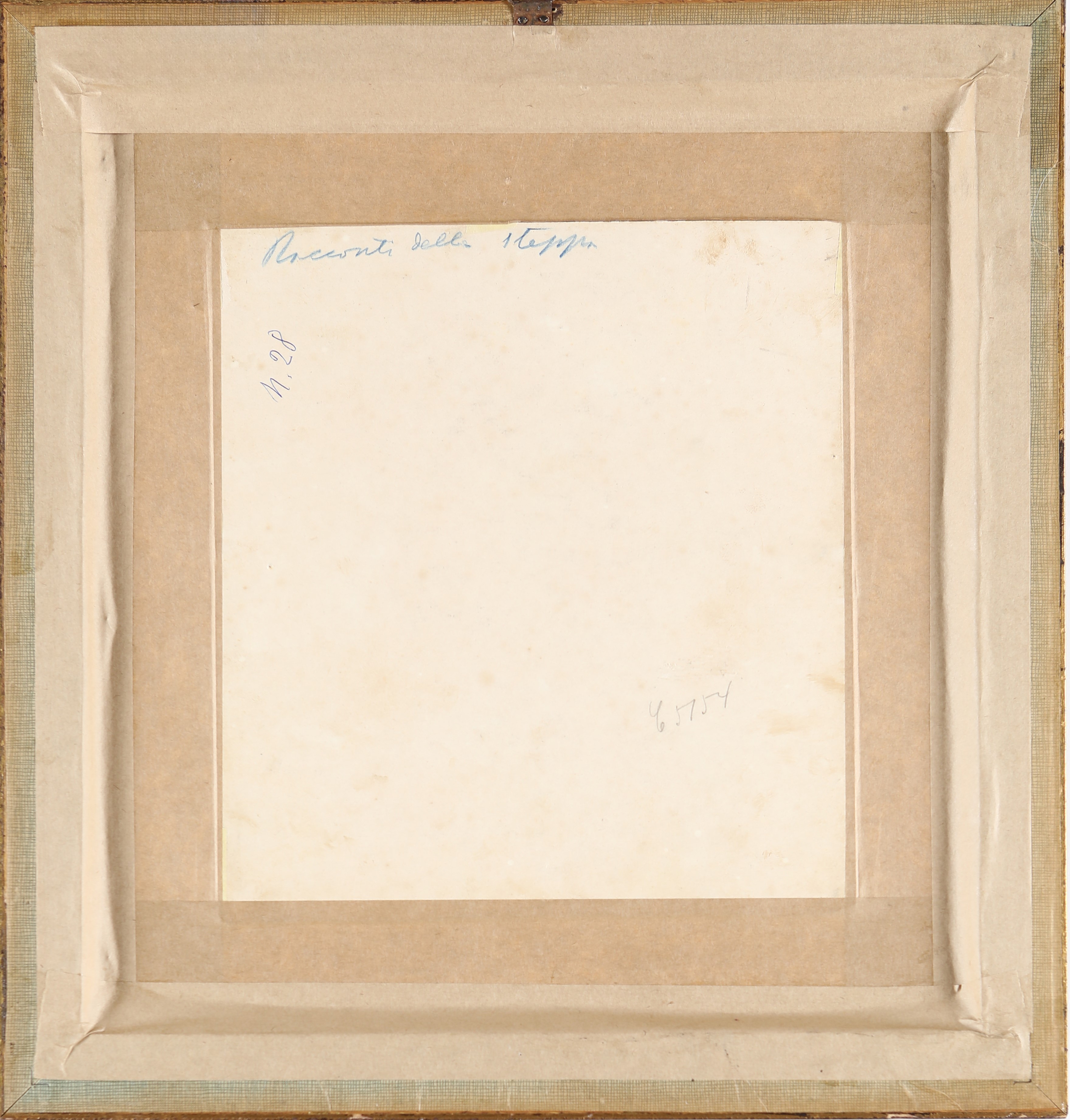 Francesco Galante - L'incontro - Tavola per Illustrazione di "racconti della Steppa"