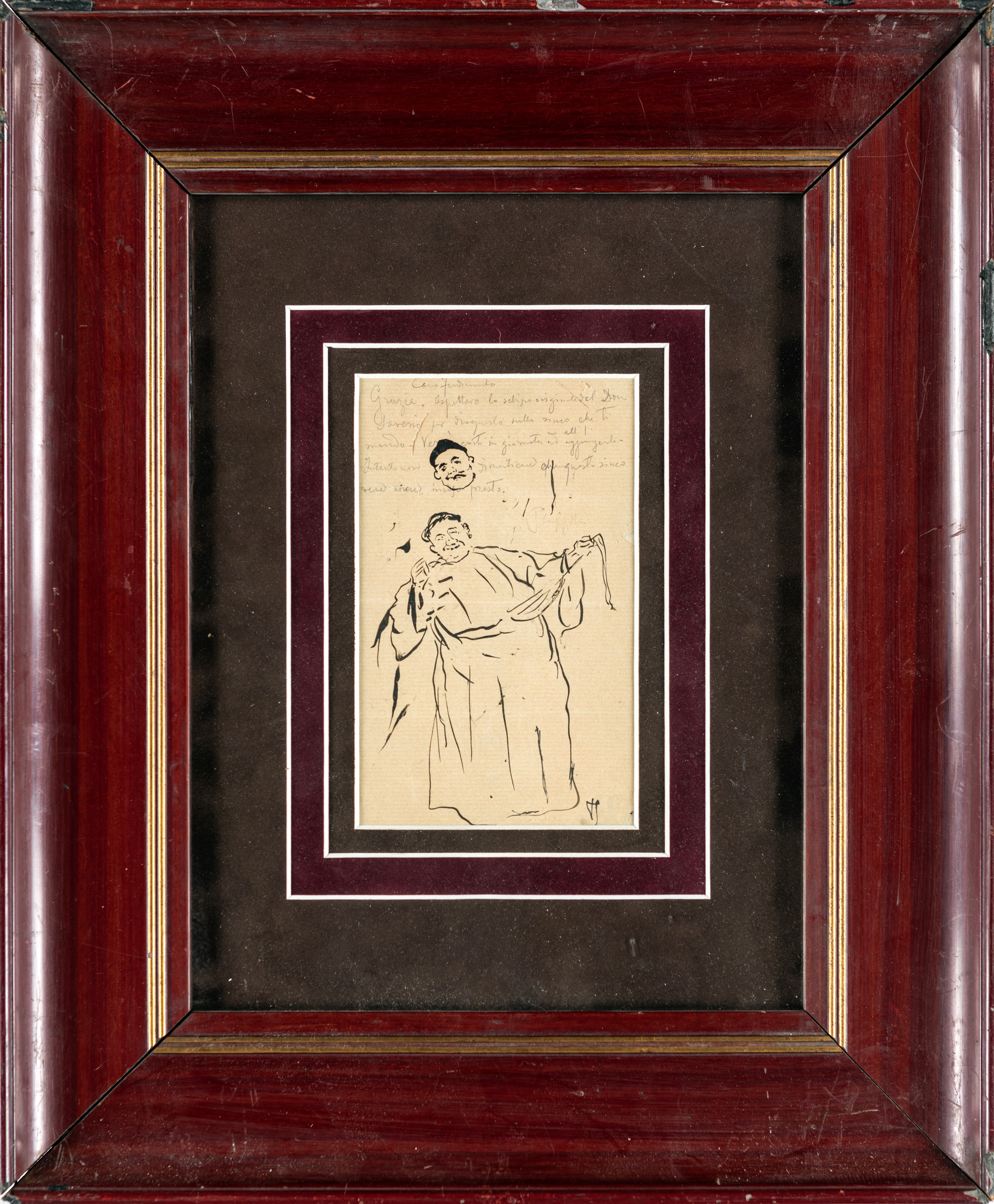 Pietro Scoppetta - Studio per Frate