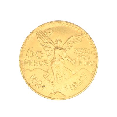 Replica del 50 Pesos 1947 Messico