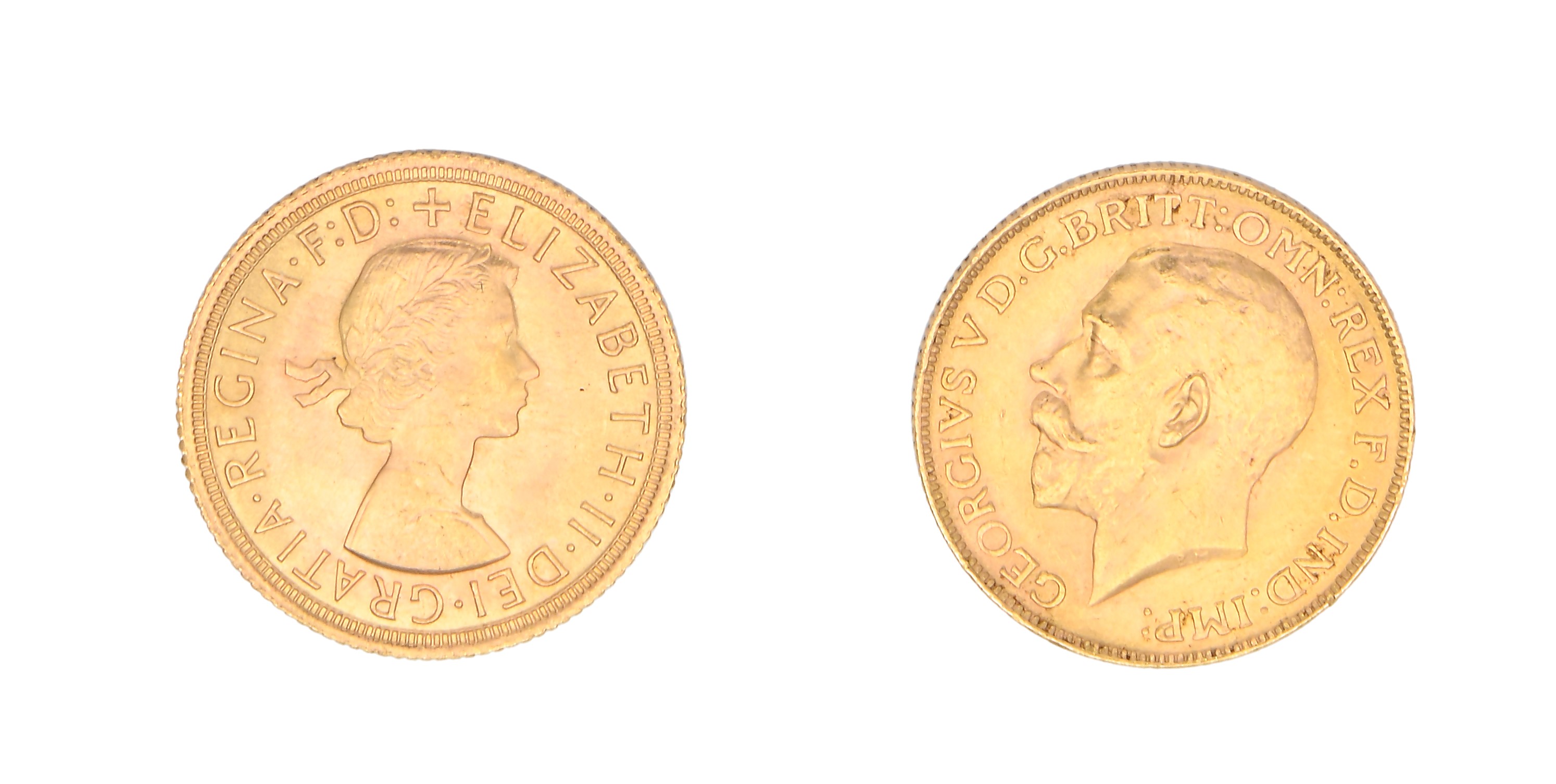 2 Sterline 1925 e 1966