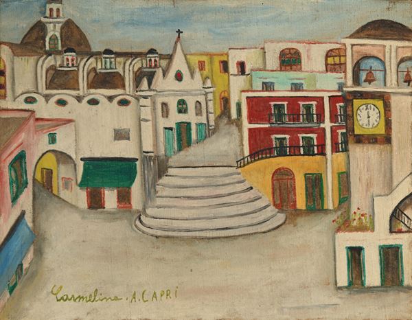 Carmelina Di Capri - Piazzetta di Capri