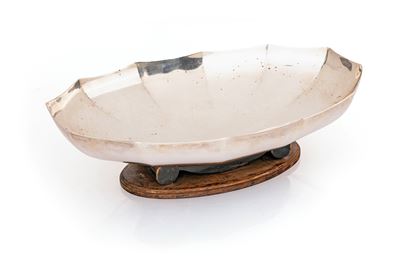 Alzatina Ovale su Base in Legno