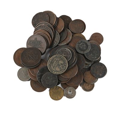 Lotto di Monete di Metallo Vile Stati Europei ed Oltremare del XVIII, XIX e del XX Secolo