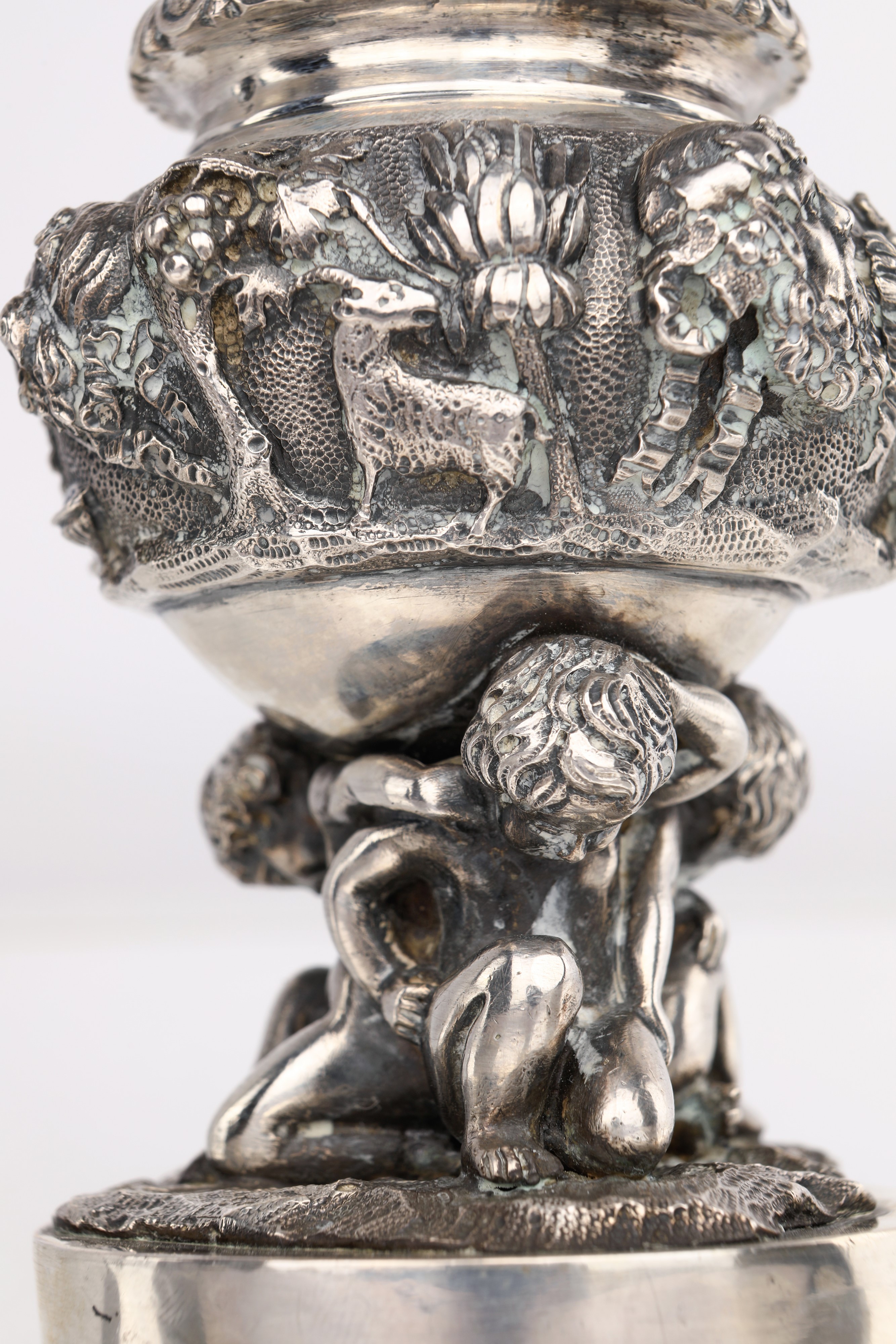 Calamaio in Argento 800/000, Italia, 1880 Ca.