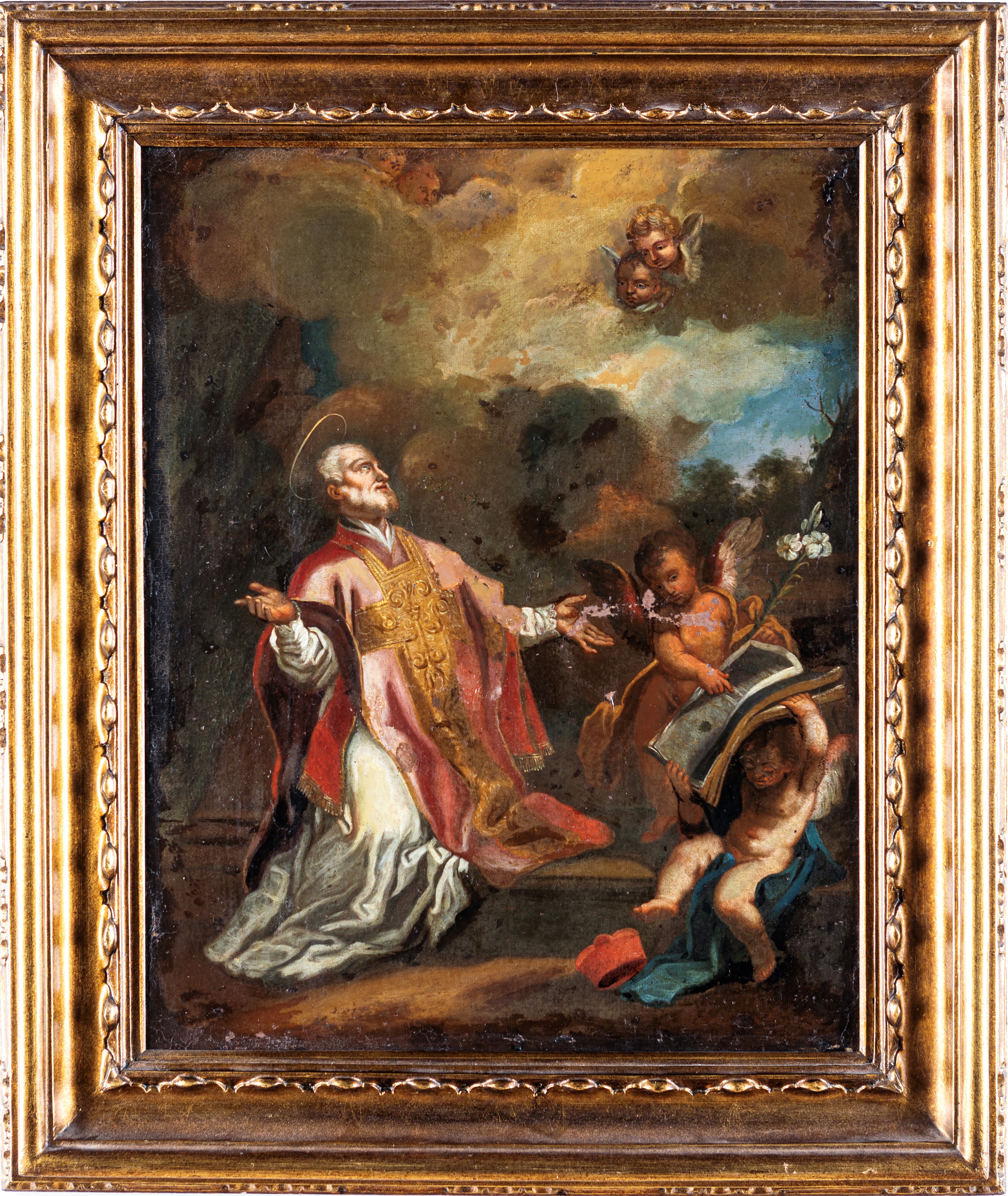 Scuola Emiliana del XVII Secolo - Sant' Ignazio in Estasi