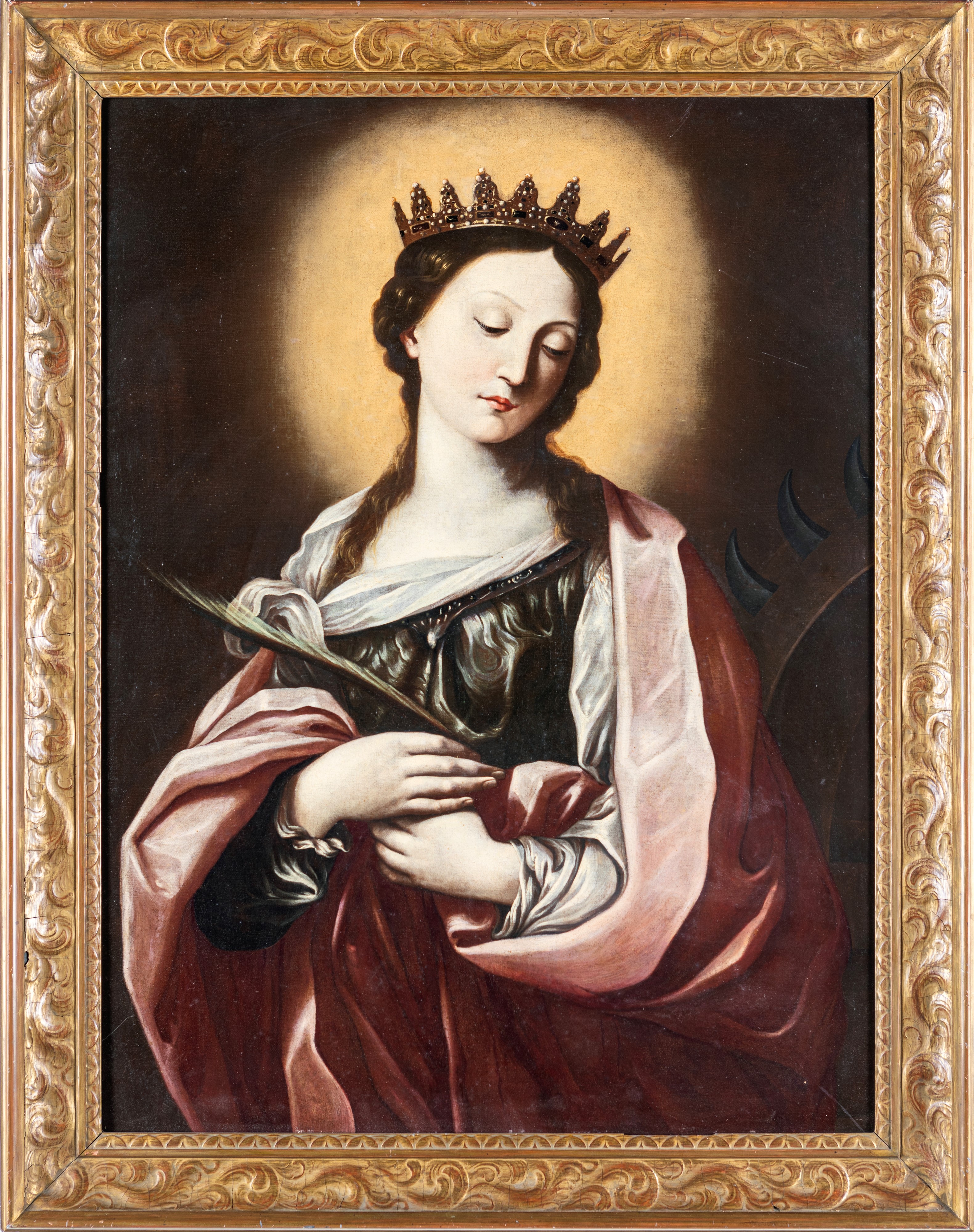 Scuola Emiliana del XVII Secolo - Santa Caterina