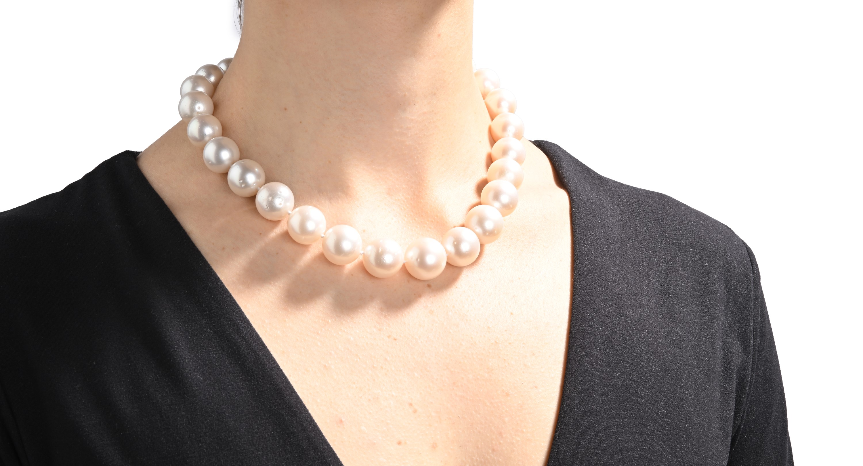 Collana di Perle South Sea e Oro