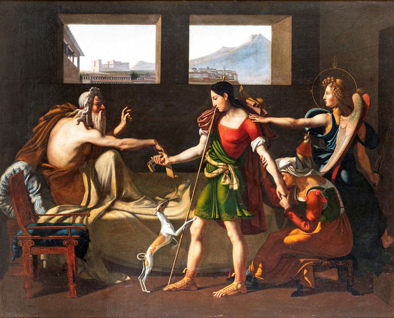 Pierre Claude François Delorme - Tobiolo e L'angelo