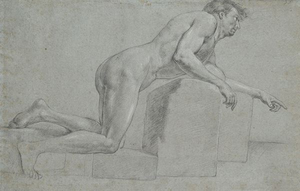 Giuseppe  Bottani - Studio di nudo accademico