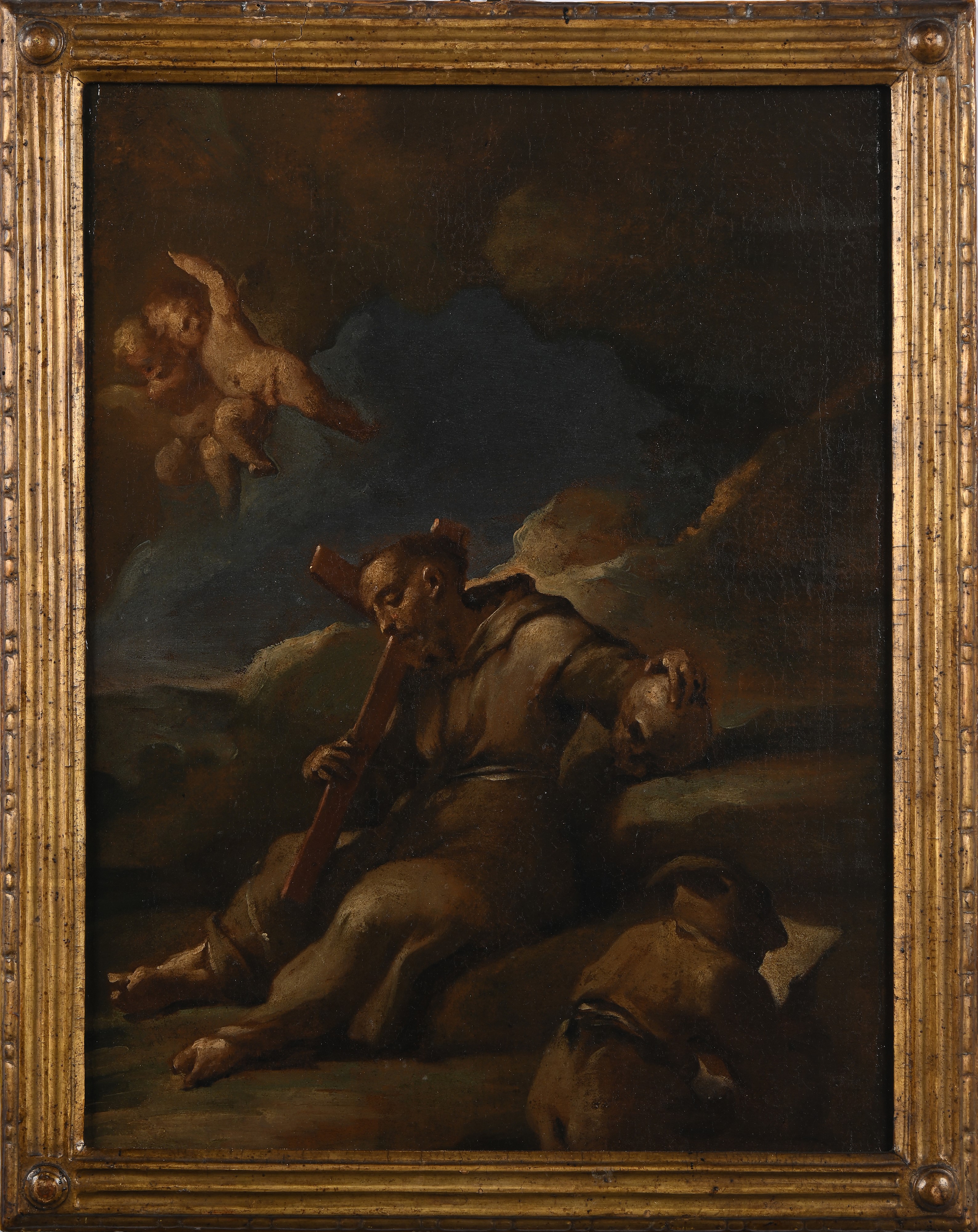 Giuseppe Varotti - Bozzetto di San Francesco in Preghiera