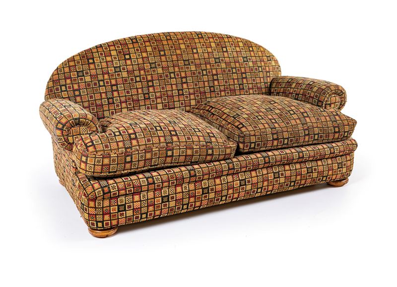 Divano basso a due posti, inizi del XX secolo