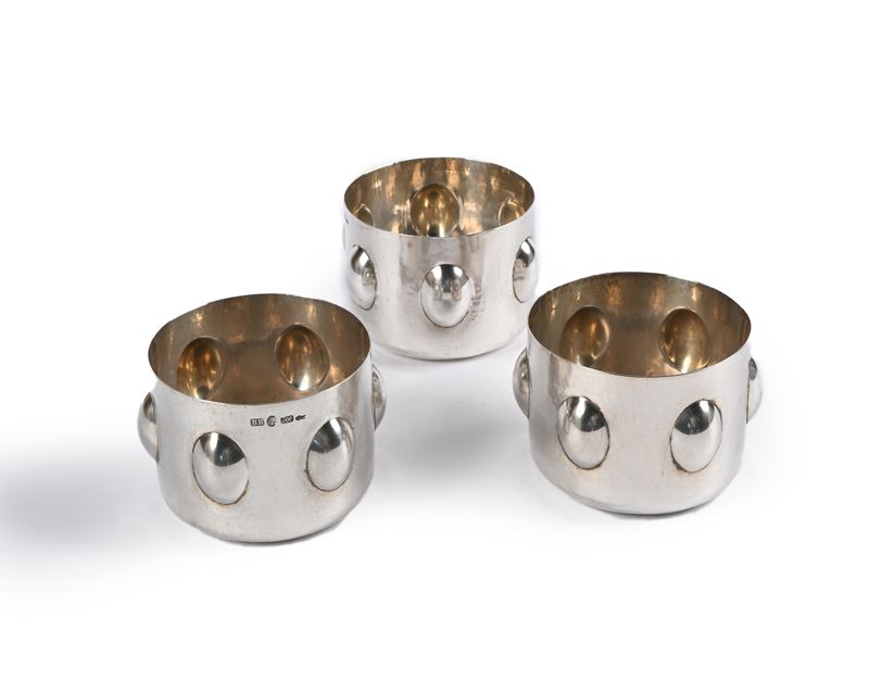 Tre Bicchieri in Argento, Brandimarte, Firenze