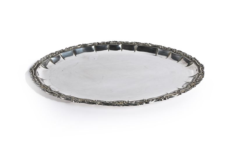 Piccolo Vassoio Ovale in Argento