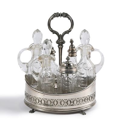 Cruet in Argento 800/000