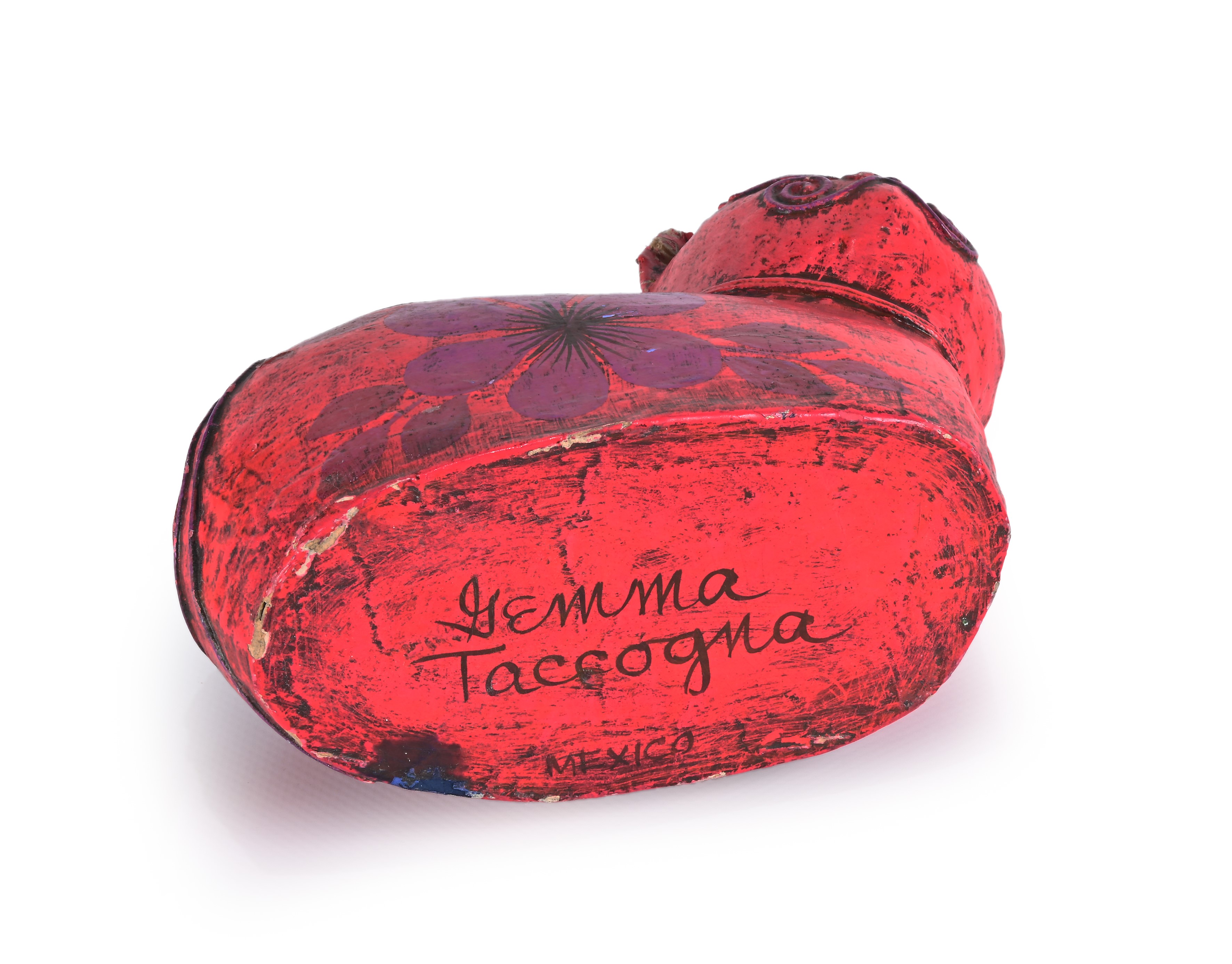 Quattro diverse figure di gatto, arte popolare messicana