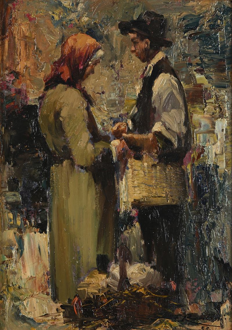 Ferruccio Rontini - Coppia di Contadini