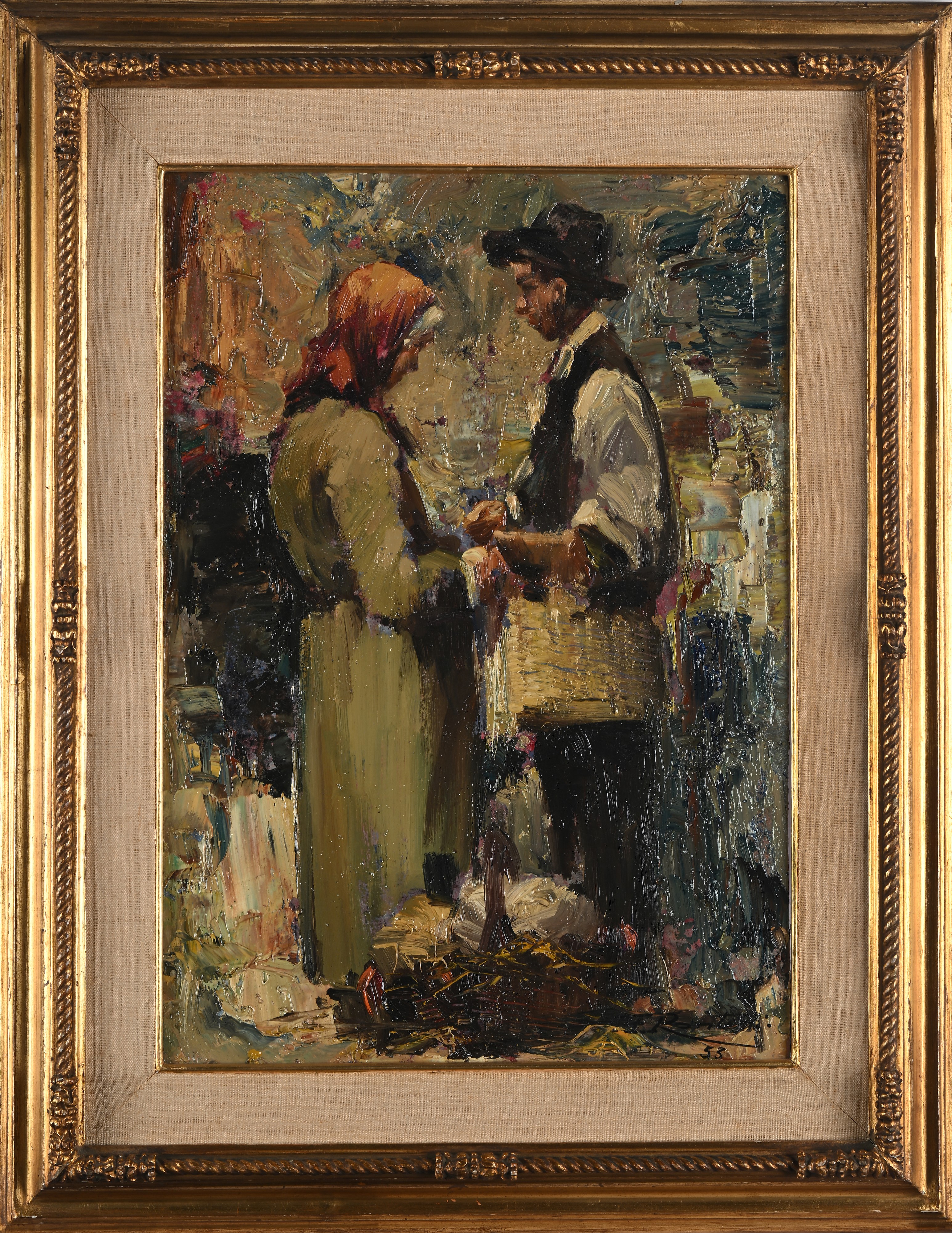 Ferruccio Rontini - Coppia di Contadini