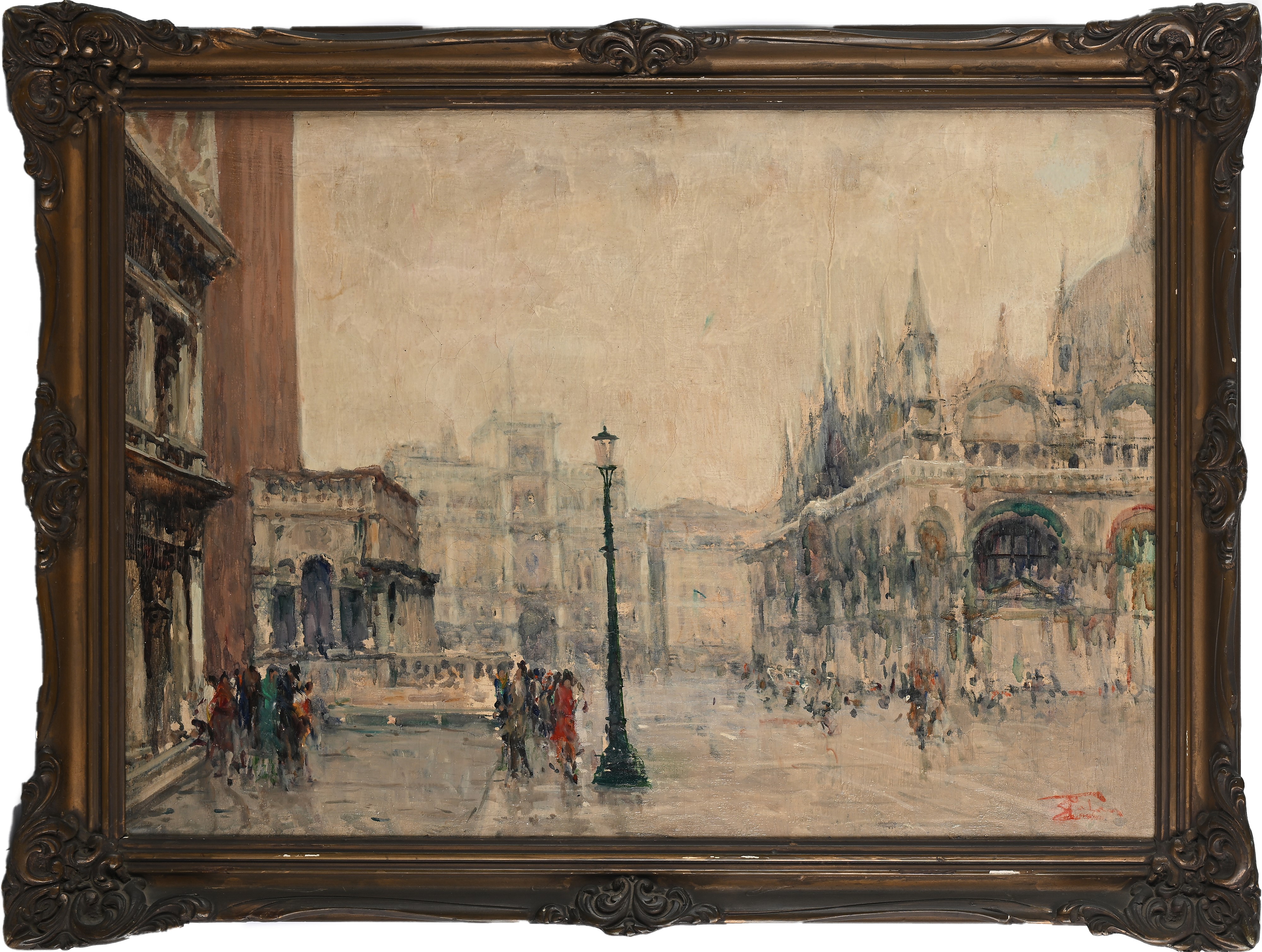 Pittore del XX Secolo - Venezia, Piazza San Marco