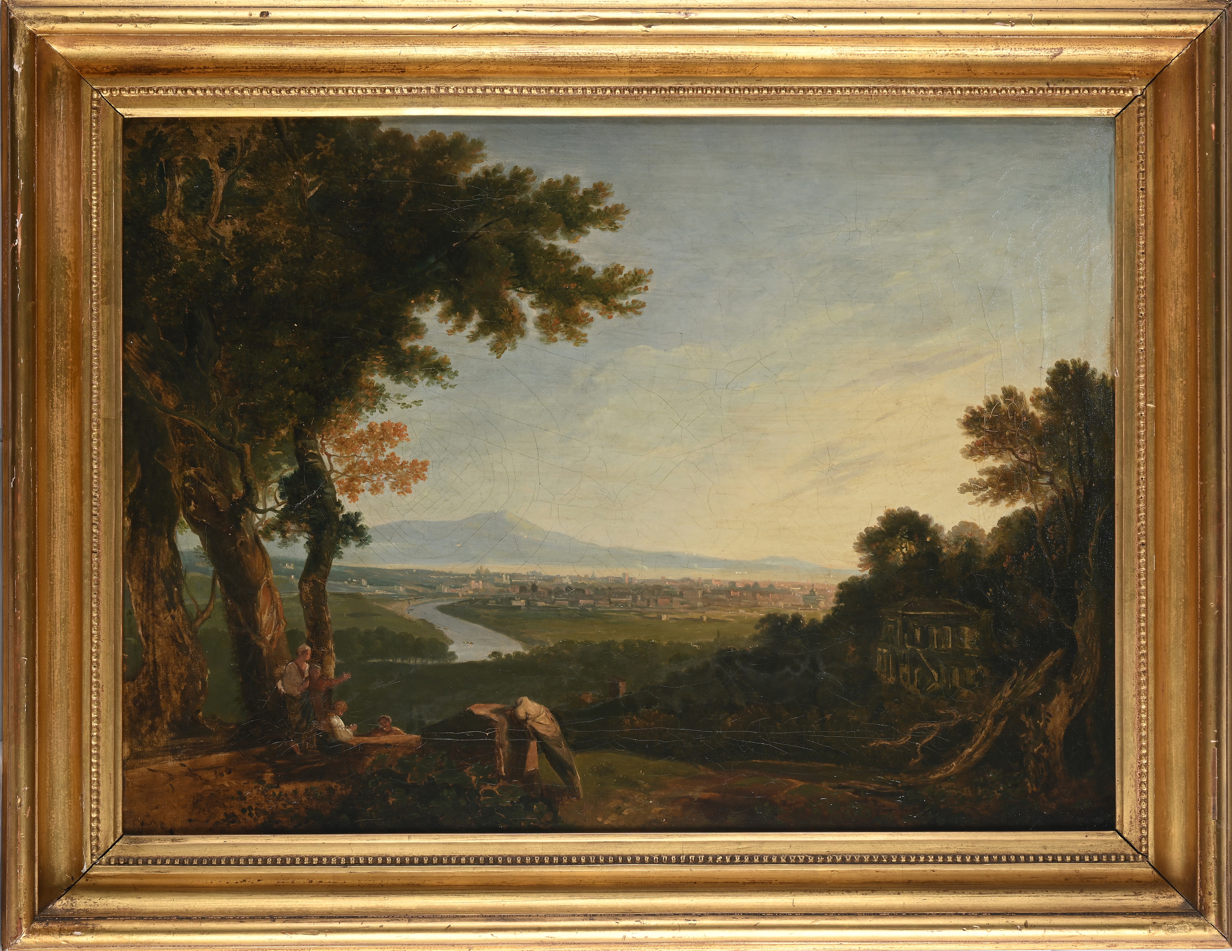Scuola Inglese del XIX Secolo, Richard Wilson - Veduta di Roma da Monte Mario