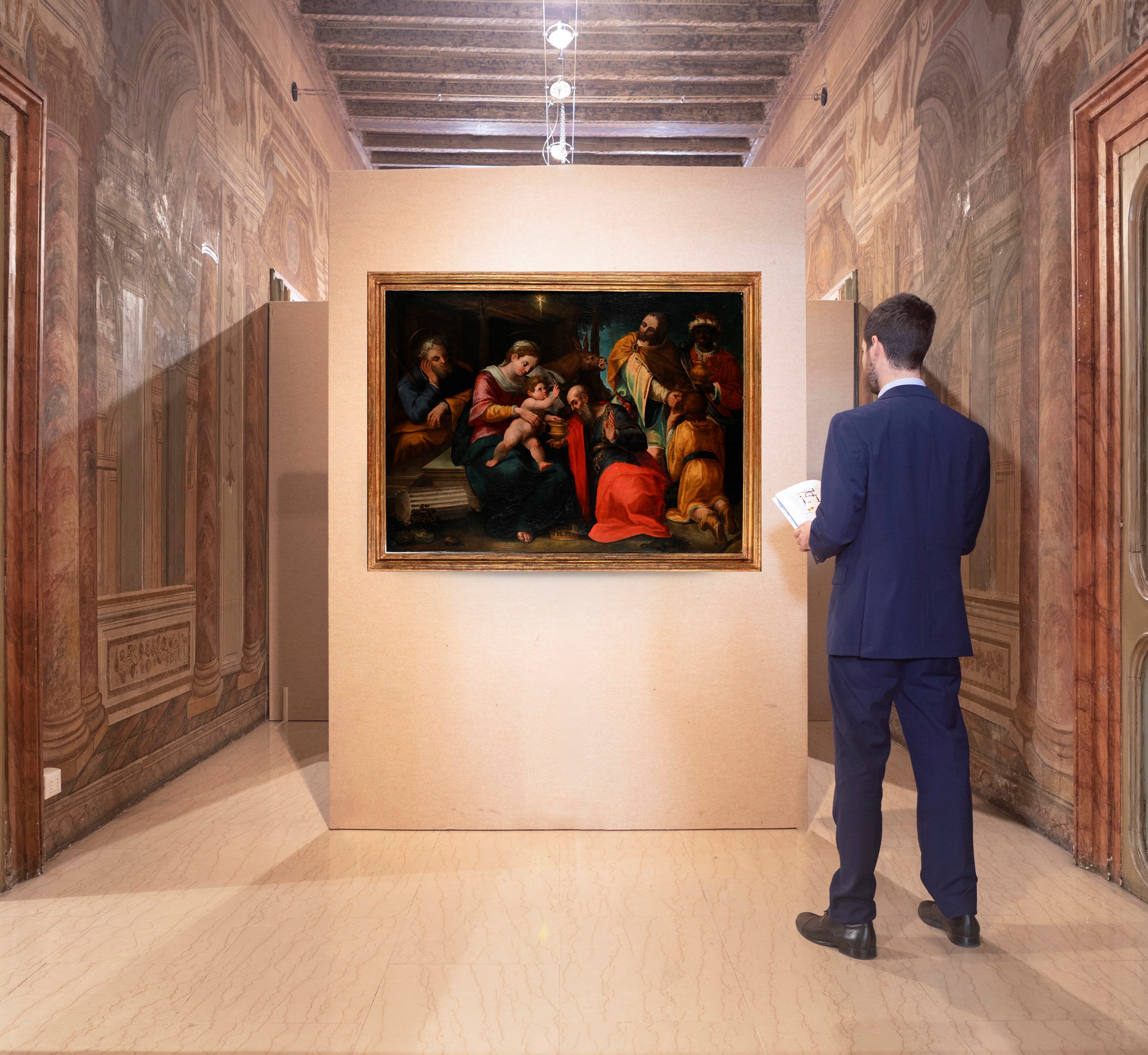 Scuola Fiamminga del XVIII Secolo - Adorazione dei Magi
