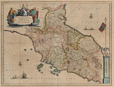 Mappa del Centro Italia
