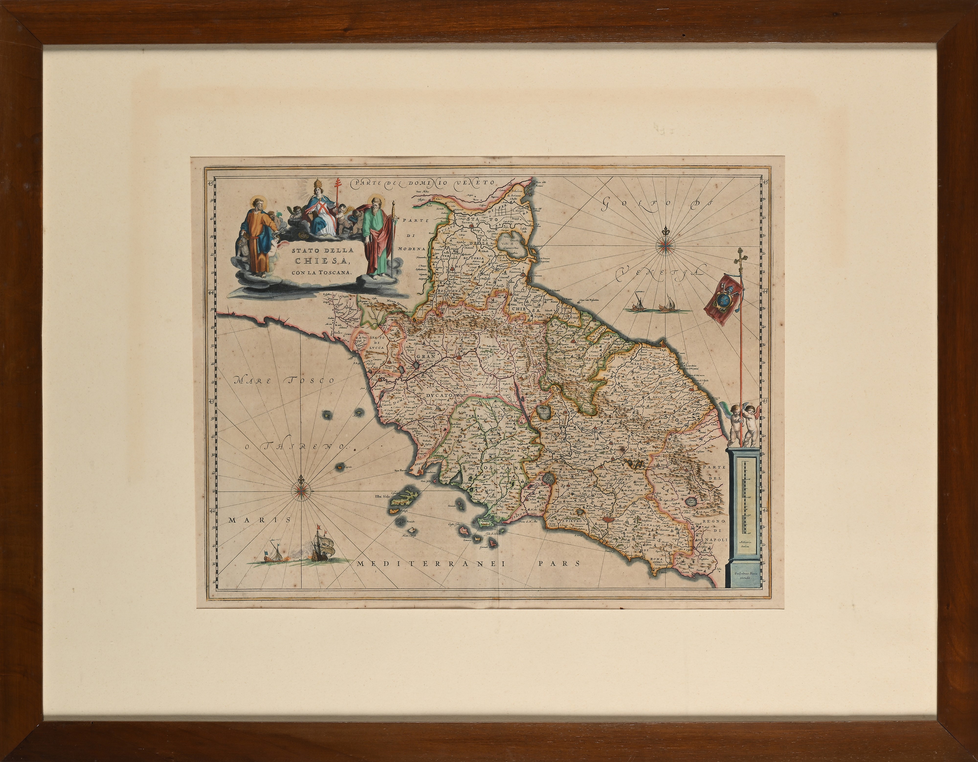 Mappa del Centro Italia
