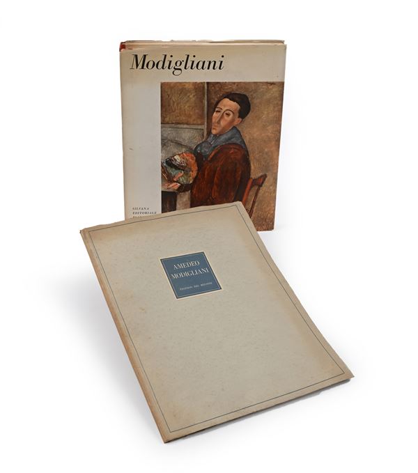  Modigliani Silvana editoriale Franco Russoli; Raffaele Carrieri 12 opere di Amedeo Modigliani Il Milione Milano  - Asta ASTA A TEMPO - La Biblioteca - Casa d'Aste Arcadia