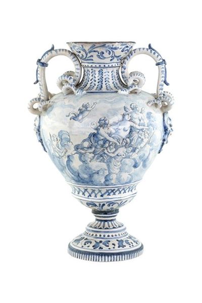 Vaso in Maiolica