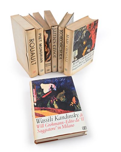 Volumi il Saggiatore Chagall; Ensor; Kandinsky; Kokoschka; Mondrian, Pollock, Rouault