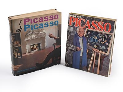 Lotto 2 Libri su Picasso: Conoscere Picasso Mondadori; i Picasso di Picasso Garzanti