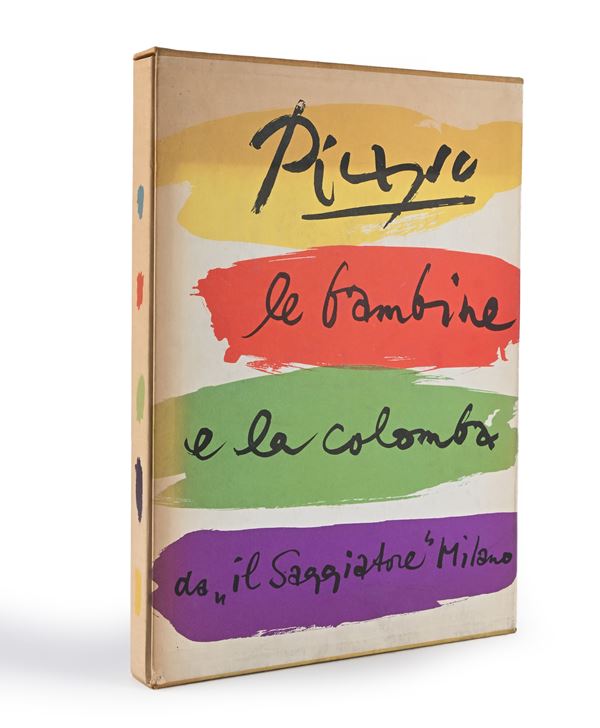  Picasso le bambine e la colomba Il Saggiatore Milano  - Asta ASTA A TEMPO - La Biblioteca - Casa d'Aste Arcadia