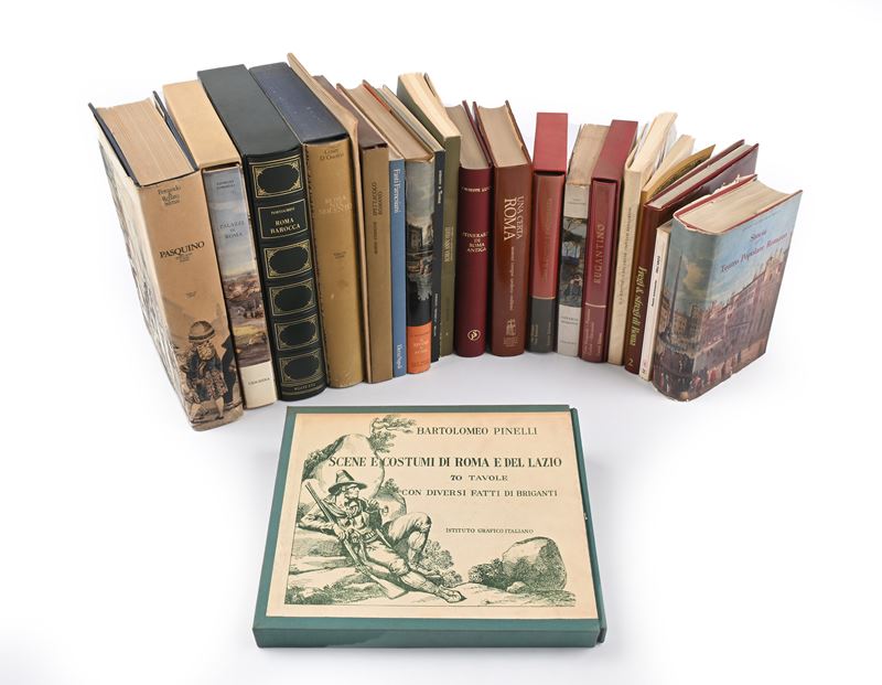 Lotto di Libri su Roma