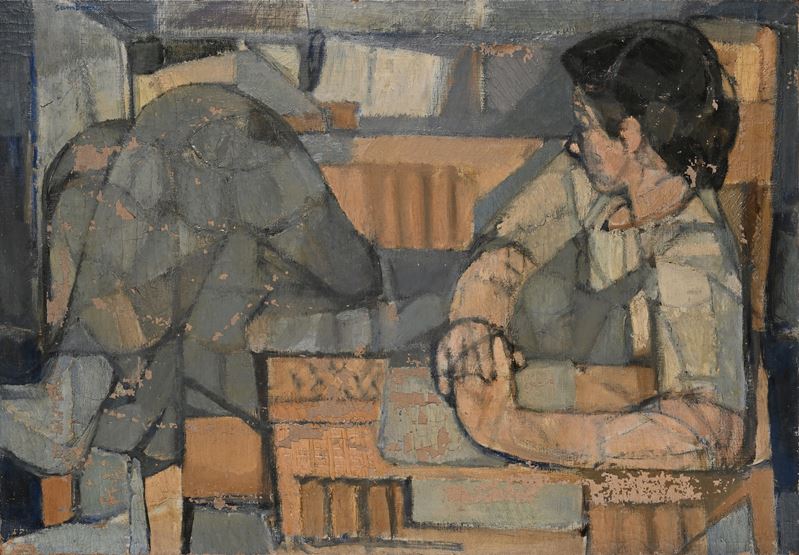 Roberto Sambonet - Figura di Donna Distesa