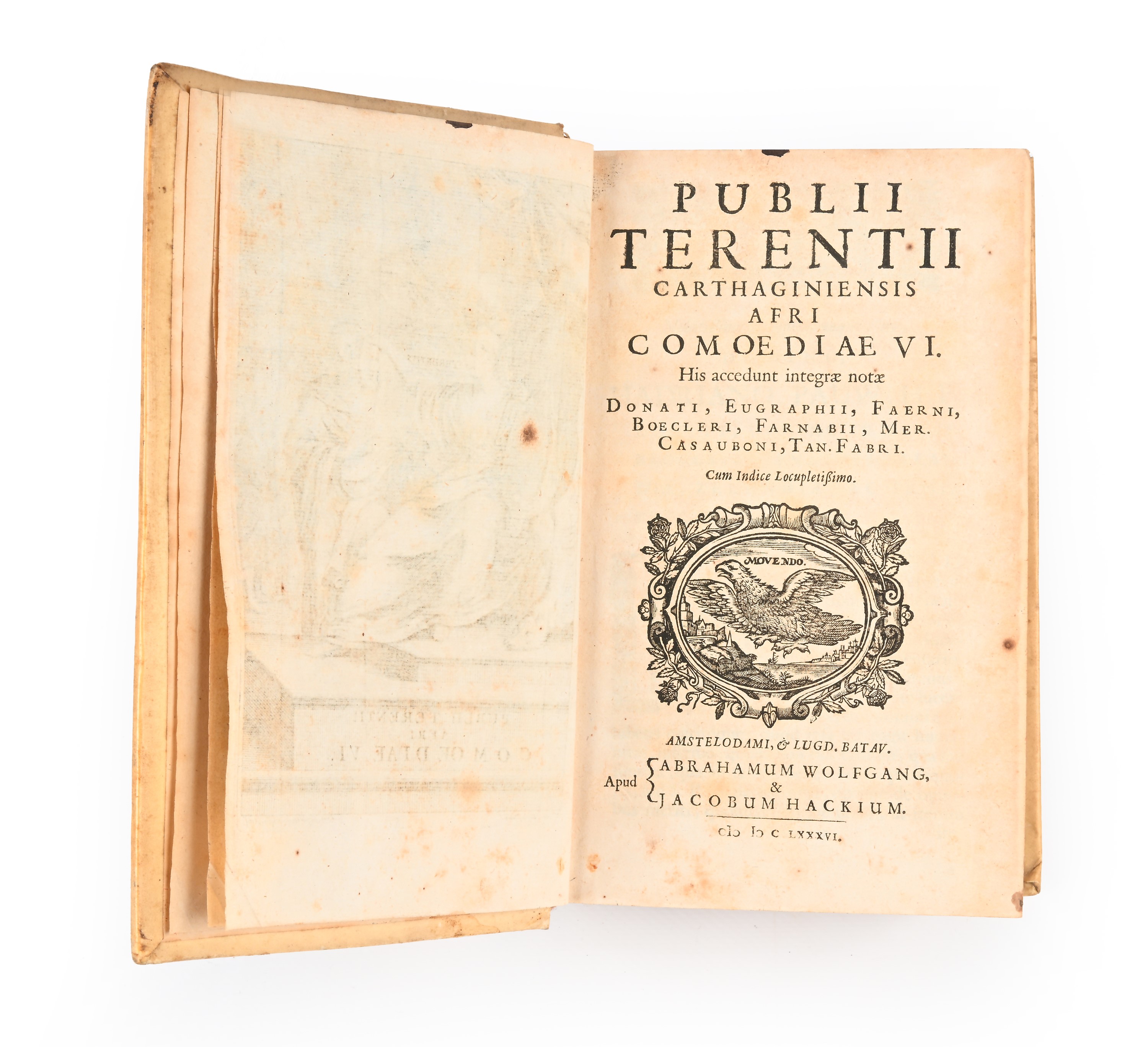 Publii Terentii Carthaginiensis Afri - Comoediae VI His accedunt integrae notae Donati, Eugraphii...