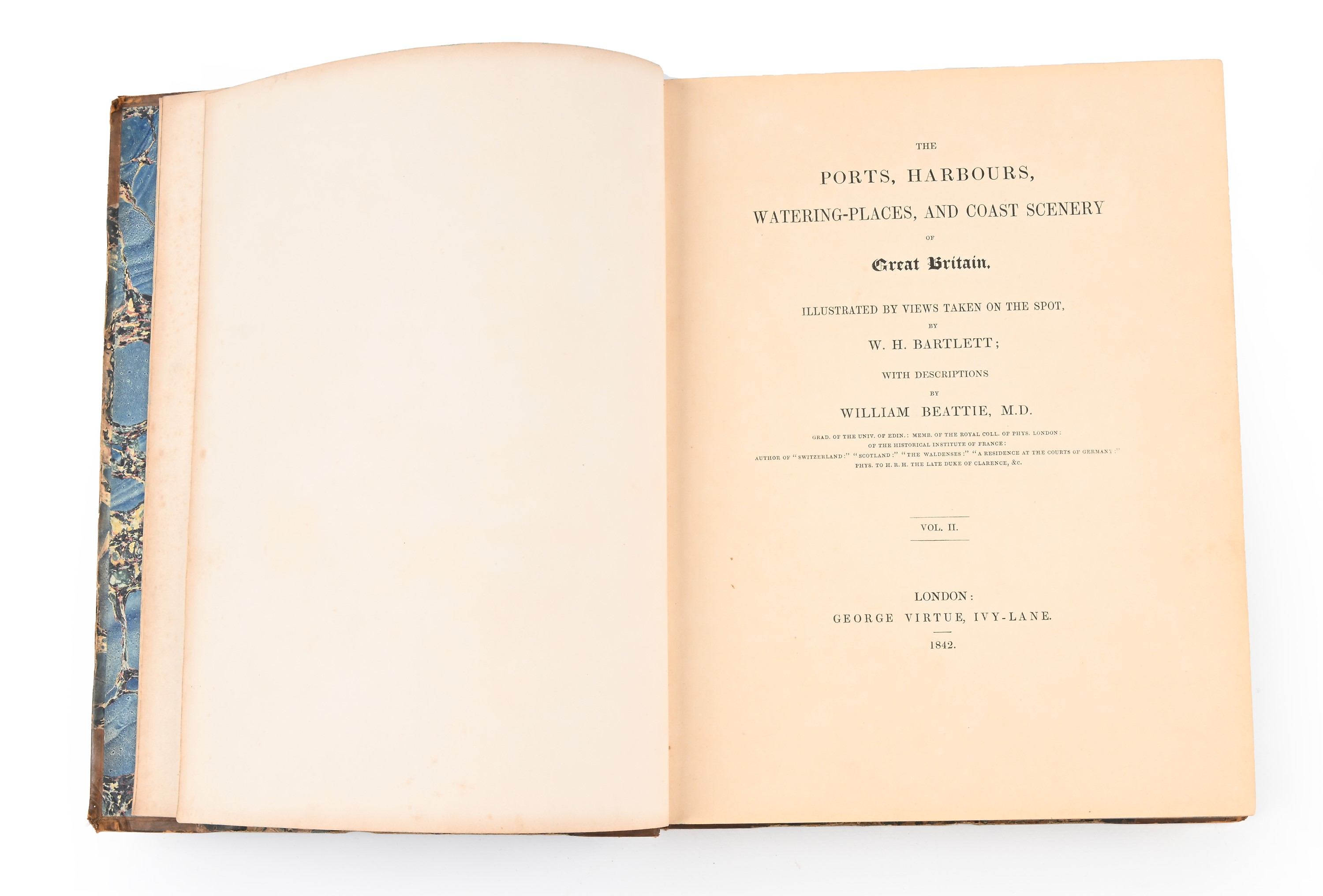 The Ports, Harbours, Watering-places and Coast Scenery of Great Britain Illustrated by Views take...