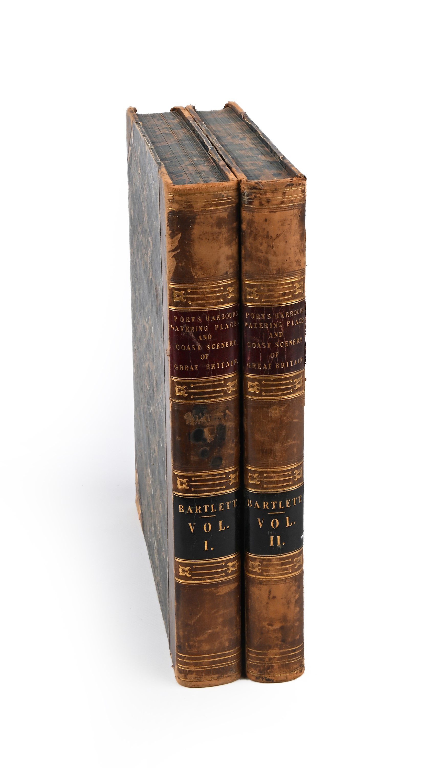 The Ports, Harbours, Watering-places and Coast Scenery of Great Britain Illustrated by Views take...