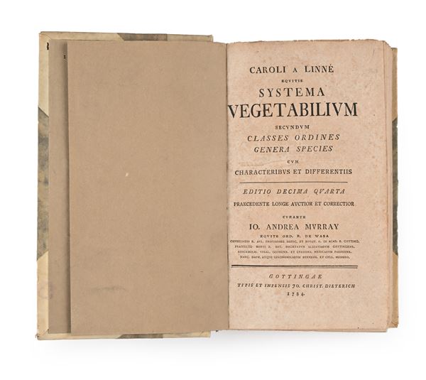 Caroli A Linné Equitis - Systema Vegetabilium secundum classes ordines genera species cum Characteribus et differentiis Editio decima quarta