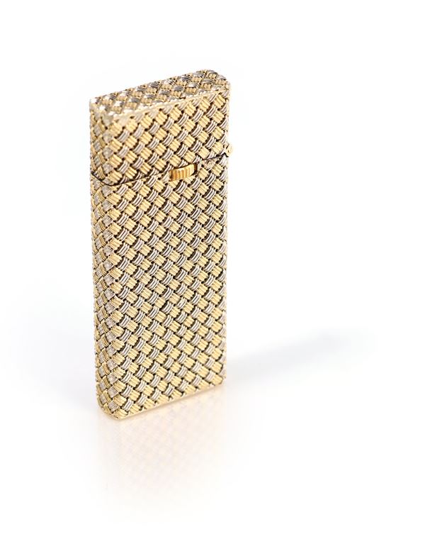Accendino ad imitazione del modello Cartier grana di riso