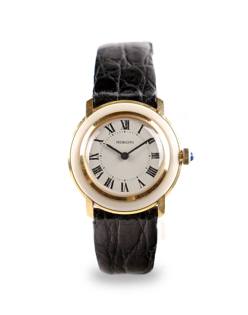 Moroni - Orologio da Polso da Uomo Meccanico in Oro 750%