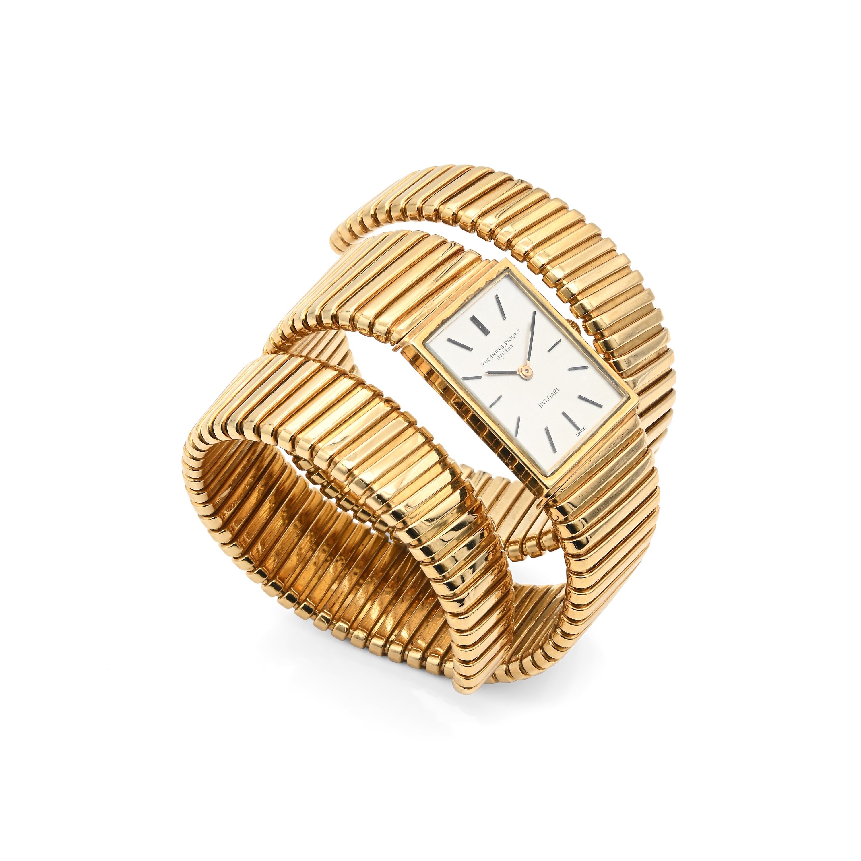 Bulgari, Orologio Polso Tubogas Movimento Audemars Piguet