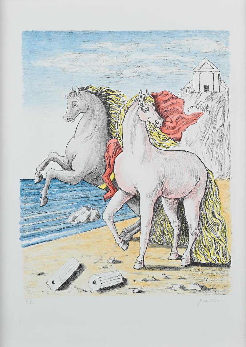 Giorgio De Chirico - Cavalli