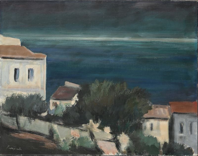 Domenico Purificato - Veduta Marina di Gaeta