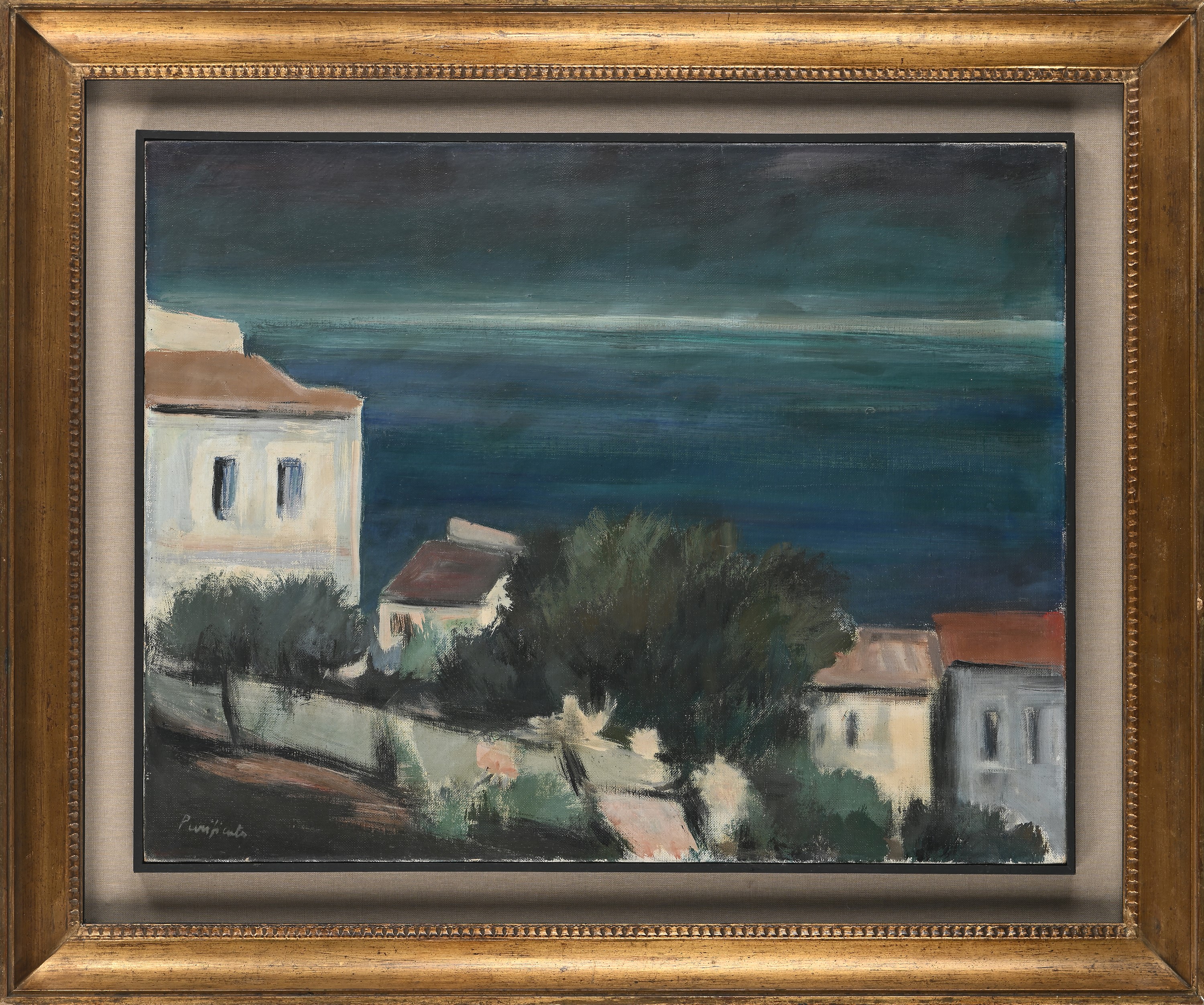 Domenico Purificato - Veduta Marina di Gaeta