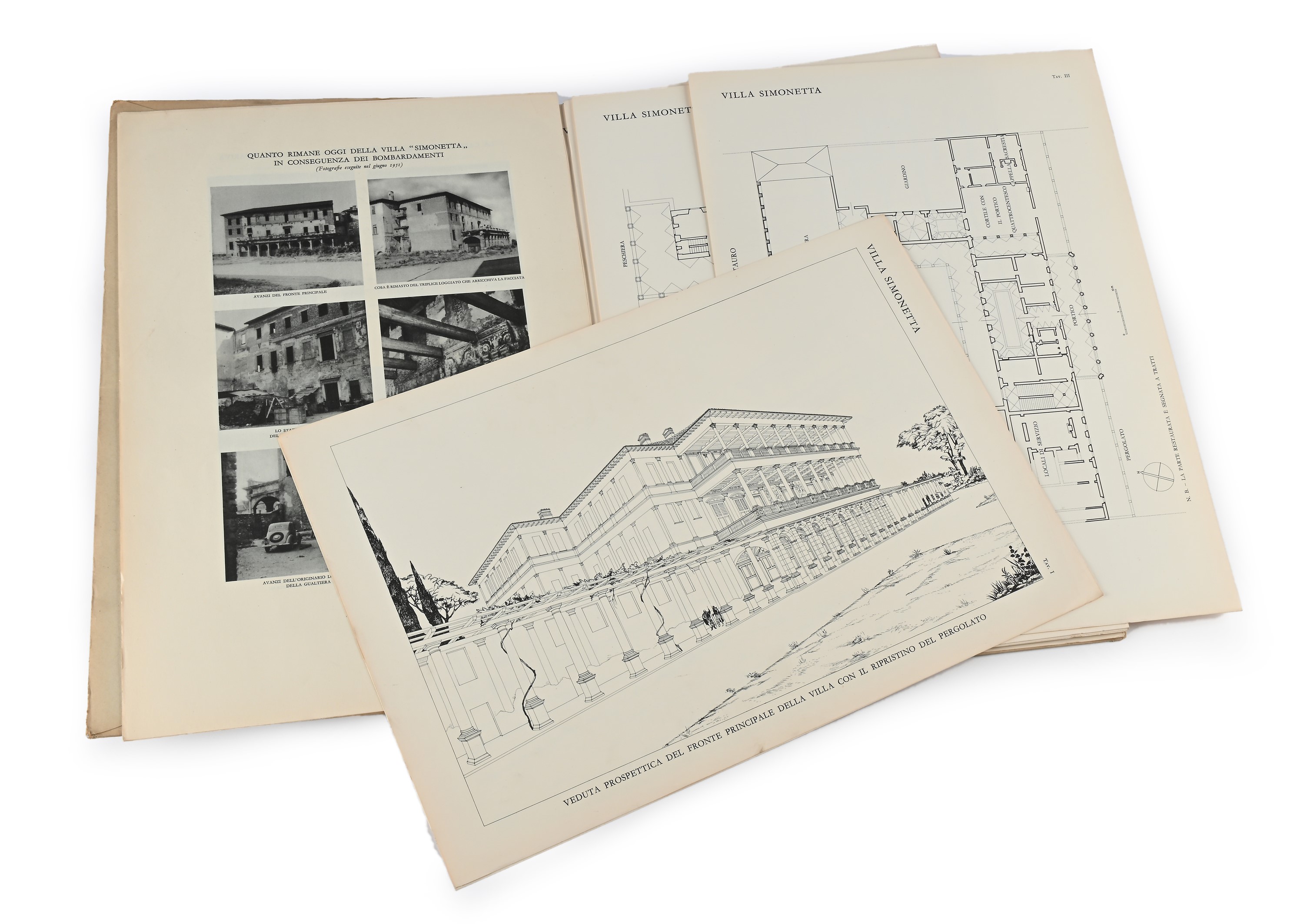 Monumenti italiani Serie II Fasc. II - La villa detta "La Simonetta" nel suburbio di Milano, a cu...