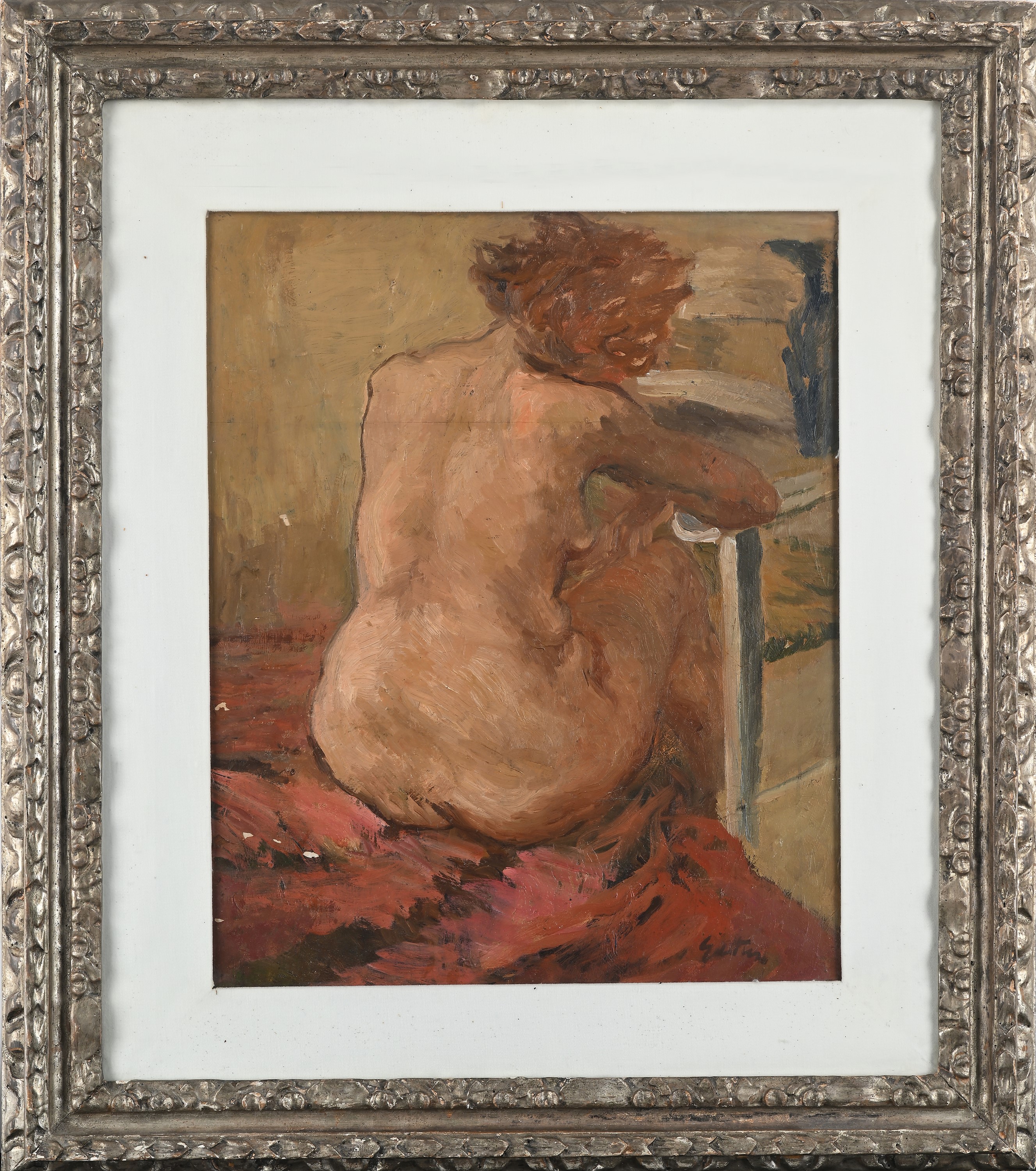 Renato Guttuso - Nudo di Spalle