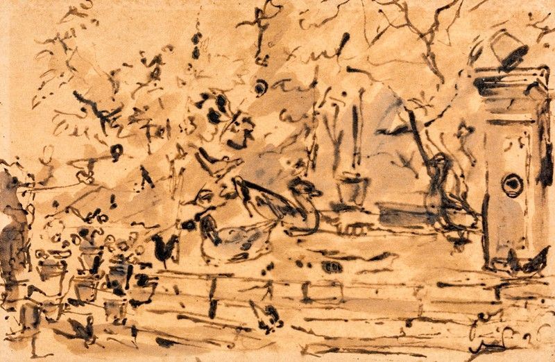 Filippo De Pisis - Giardino