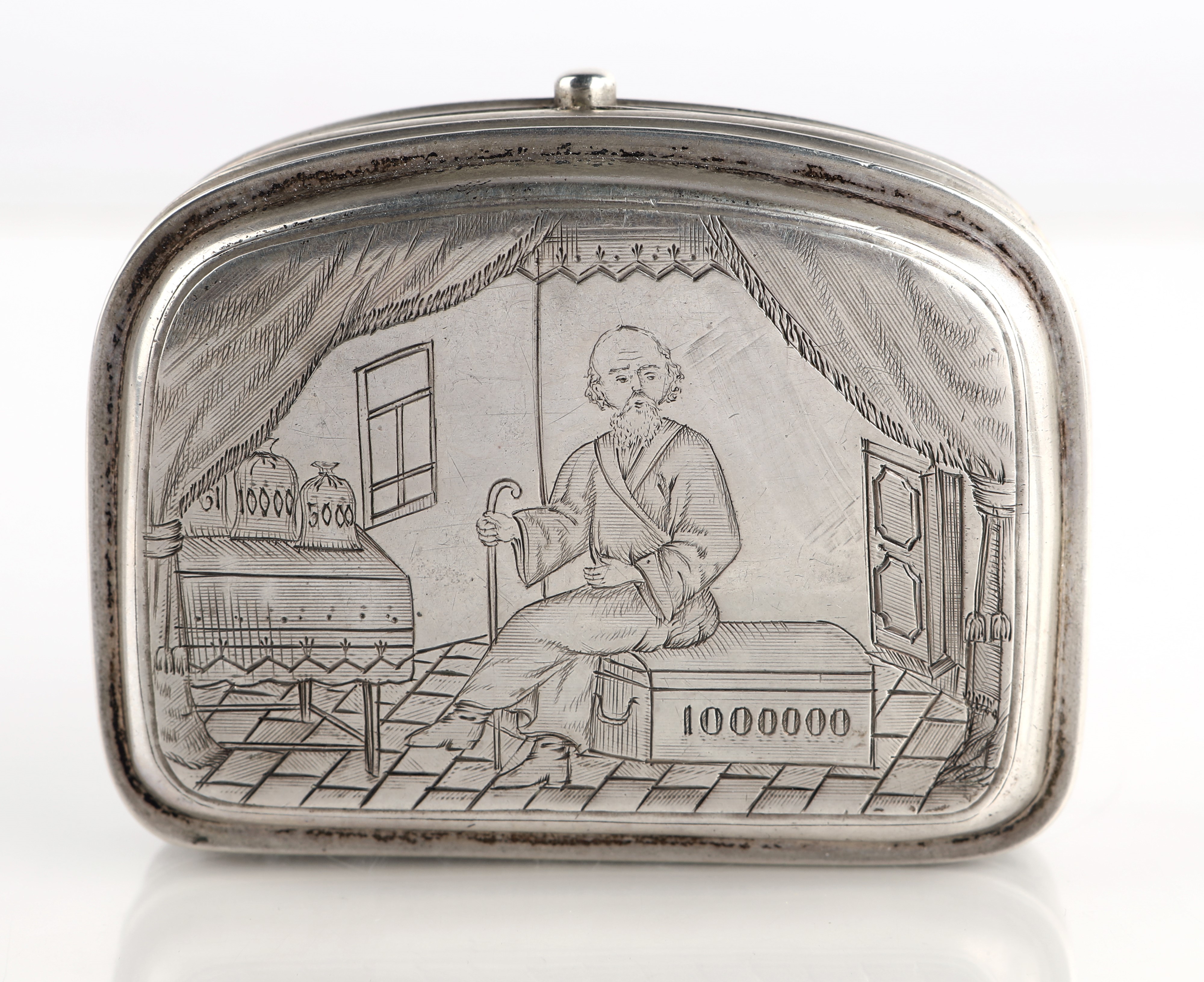 Scatola Portatabacco, Russia, XIX Secolo