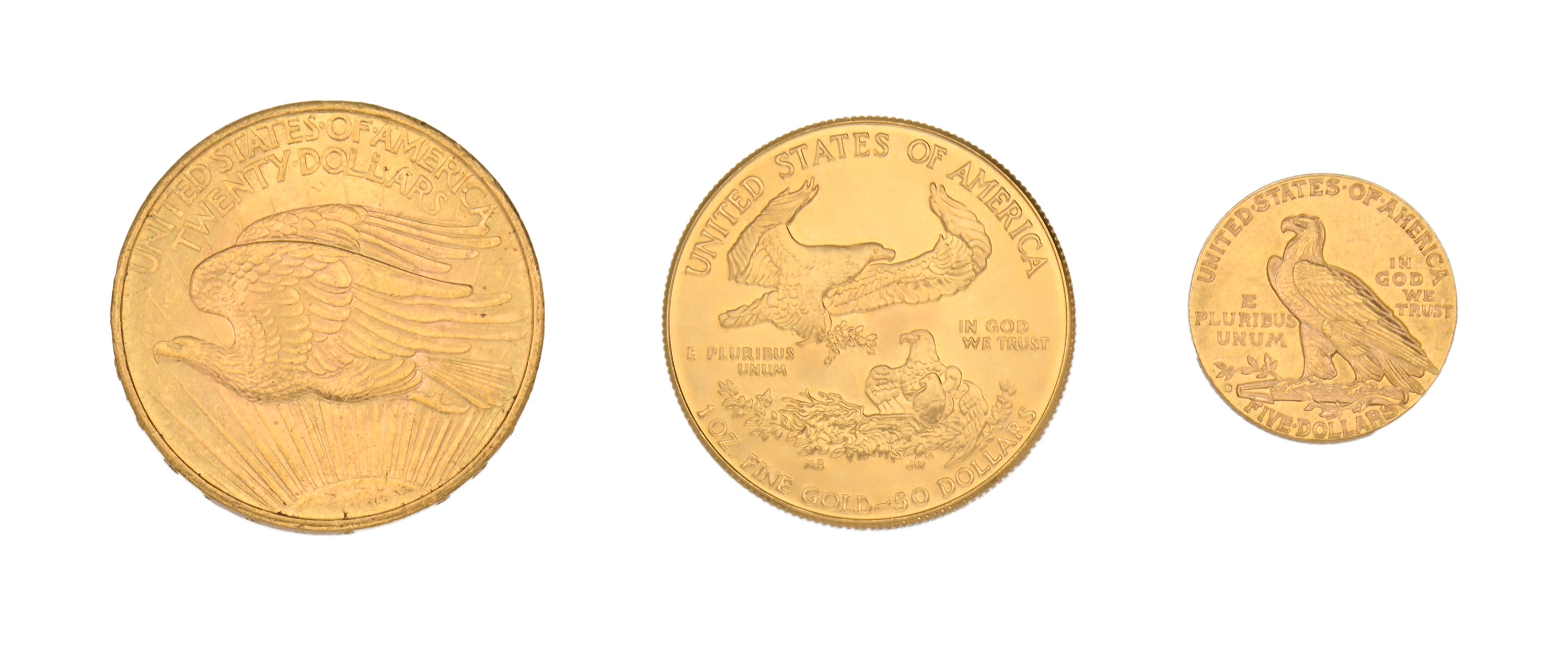 Lotto 20 Dollari e 5 Dollari Usa